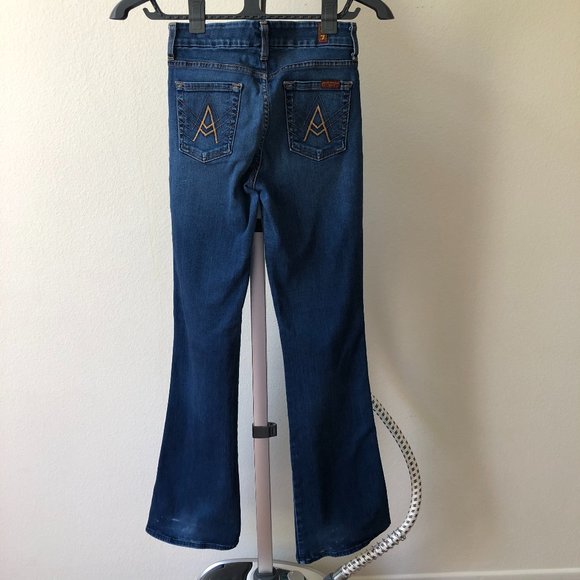 7 For All Mankind Flare Jeans 26 - Picture 2 of 11